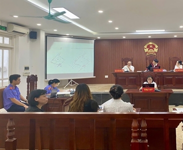 Viện KSND quận Đống Đa ứng dụng công nghệ thông tin trong Phiên tòa rút kinh...